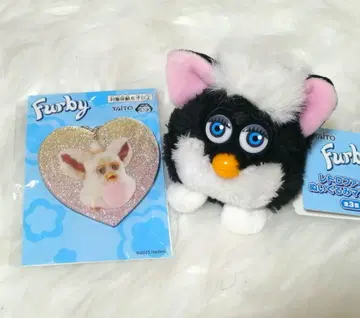 furby 퍼비 봉제 인형 마스코트 아크릴 키링 2개 세트