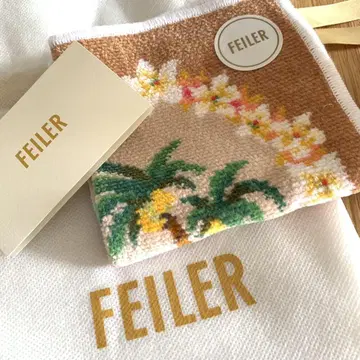 FEILER 페일러 알로하 타임 손수건 [미사용 택 포함]