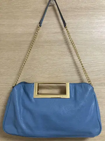 MICHAEL KORS 체인 백 블루
