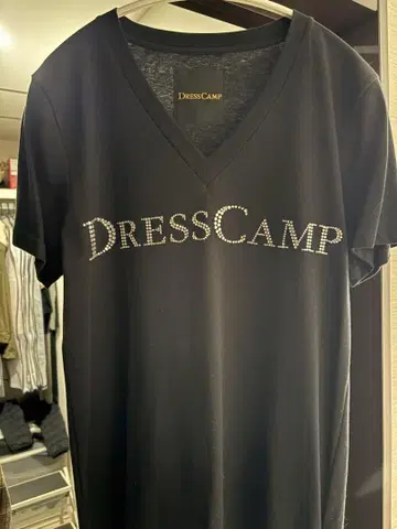 DRESSCAMP 스와로브스키 T셔츠 46 사이즈