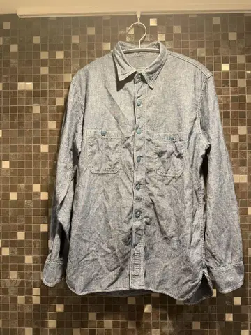 BUTCHERPRODUCTS 샴브레이 셔츠 ATLAST&CO