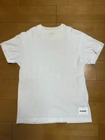 JIL SANDER 팩 T 화이트 사이즈 M