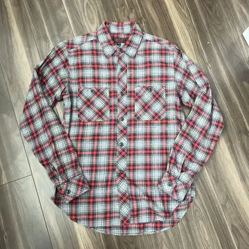 INTERMEDIATES 체크 무늬 셔츠 사이즈 M (M-L 정도)