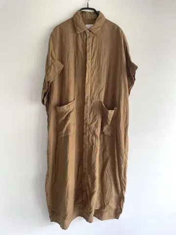 오넷 포켓 셔츠 원피스