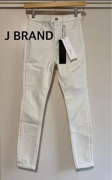 택 포함 새상품 J BRAND 제이 브랜드 화이트 스키니 데님 팬츠