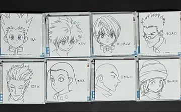 HUNTER x HUNTER 제일복권 캔버스 보드 컴플리트 세트