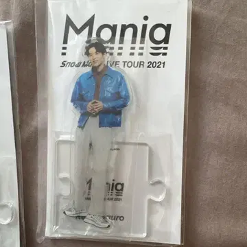 새상품 메구로 렌 Snow Man 아크스타 아크릴 스탠드 Mania