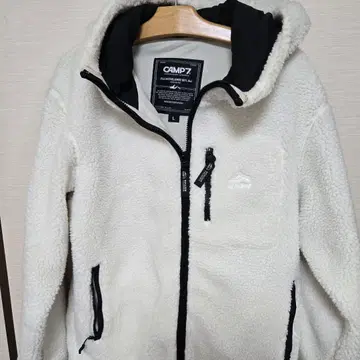 CAMP7 플리스 재킷 L 사이즈 화이트