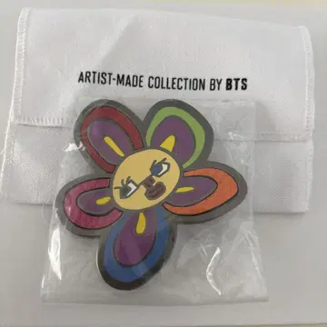 BTS V BROOCH FLOWER BUDDIES 대형 태태 브로치