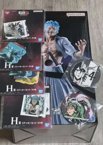 제일복권 BLEACH B상 그림죠 재규어잭 피규어 하위상 6점