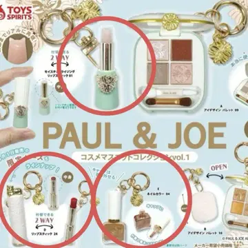 PAUL & JOE 화장품 마스코트 컬렉션 립 가챠 3세트