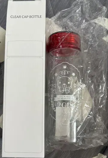 [미사용] 순정 로맨티카 클리어 캡 보틀 500ml