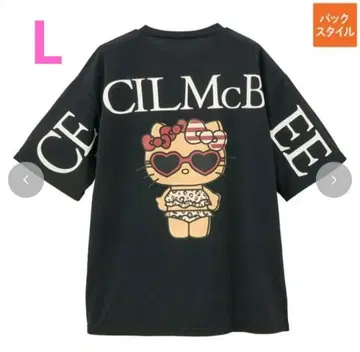 헬로키티 아베일 CECIL Mc BEE 세실 맥비 선탠 티셔츠
