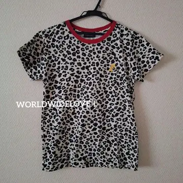 WORLDWlDELOVE! x Disney 레오파드 티셔츠