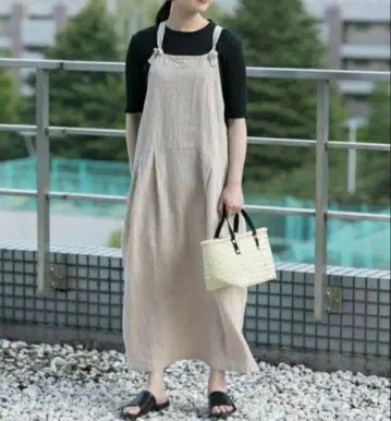 *kagure 카구레* 린넨 샴브레이 원피스