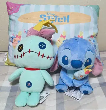 릴로 & 스티치 스티치 봉제 인형 스크럼프 봉제 인형 쿠션 2