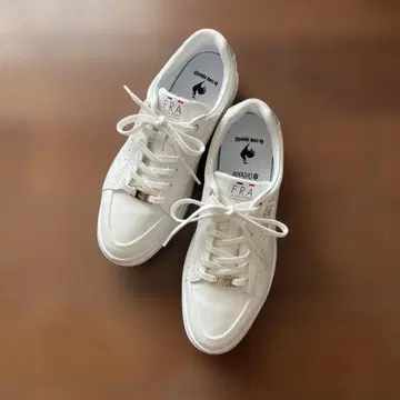 le coq sportif 화이트 스니커즈