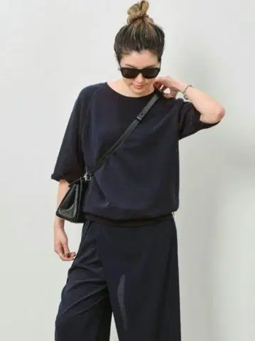 라빠르망 Half Sleeve Sweat 루프 휠러