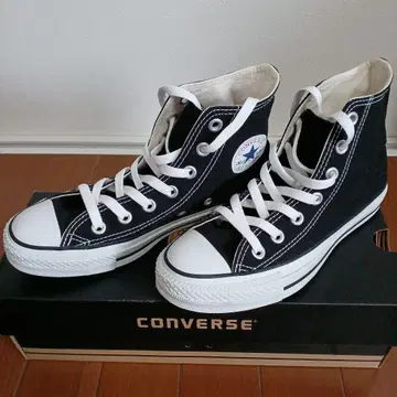 Converse All Star 하이컷 블랙 22.5cm 새상품급