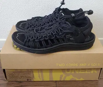 KEEN 샌들 블랙 24.5cm