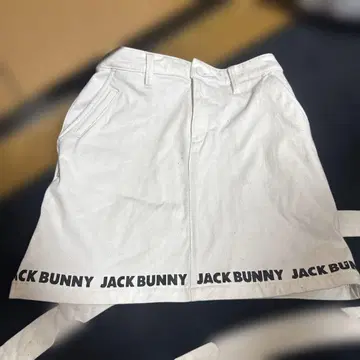 JACK BUNNY 화이트 스커트