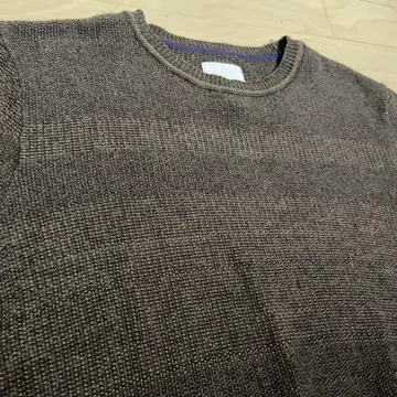일본제 STILL BY HAND 반팔 코튼 니트