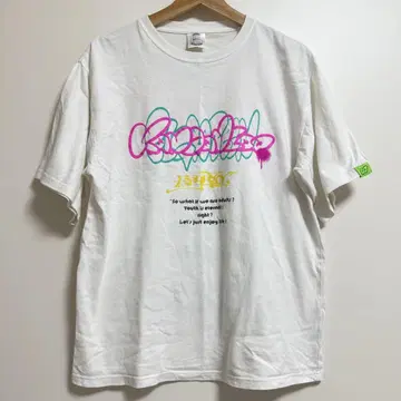 FESTIVAL 22' T셔츠 화이트
