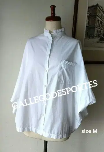 갤러고데스포트 스탠드 칼라 셔츠 GALLEGO DESPORTES