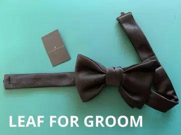 LEAF FOR GROOM 블랙 보타이