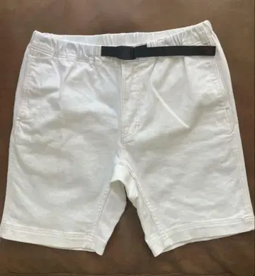 그라미치 데님 숏팬츠 화이트 M