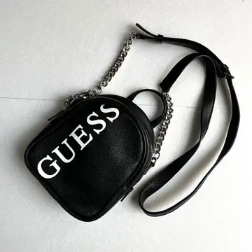 GUESS 미니 숄더백 포셰트 블랙