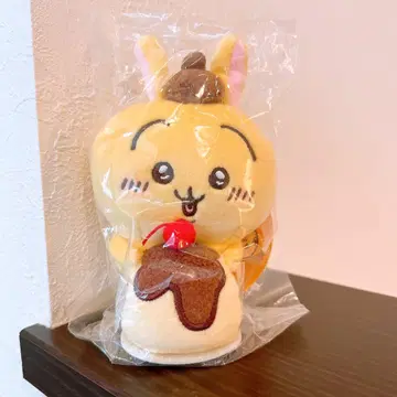 [유유] 치이카와 토끼 폼폼푸딩 데스크탑에서 지켜보는 봉제 인형