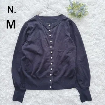 N. 펄 긴팔 가디건 네이비 M 캐주얼 가을/겨울 1731
