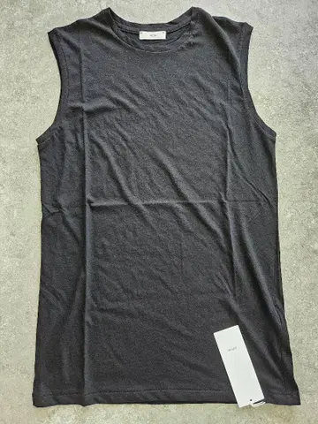 새 상품 에 슬리브리스 블랙 ATON 60/- FRESCA 2