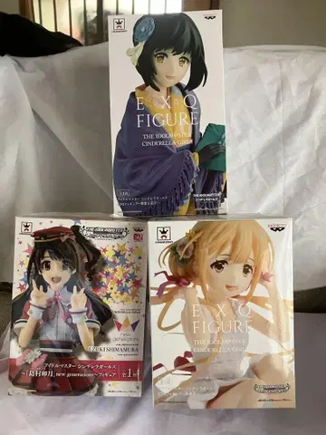 EXQ FIGURE 아이돌 마스터 신데렐라 걸스 3개 세트