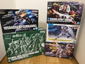 HG 건프라 세트 5점