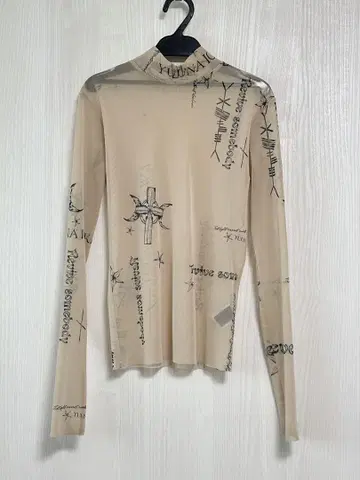 yuuna ichikawa / sheer tops 스킨 시어 탑
