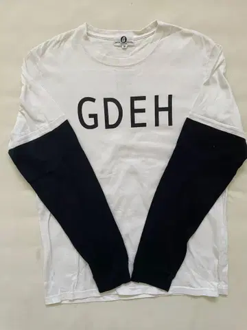 [ GOODENOUGH ] 로고 긴팔 티셔츠