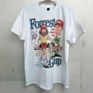 Forrest Gump 포레스트 검프 [L 사이즈] 티셔츠 화이트