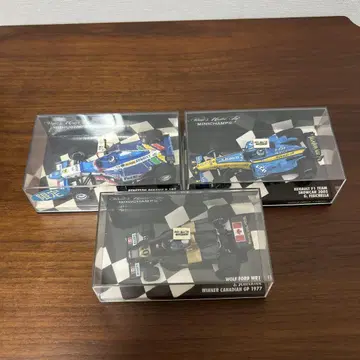 미니챔프 F1 울프포드 & 베네통 B197 & 르노 2005 쇼카
