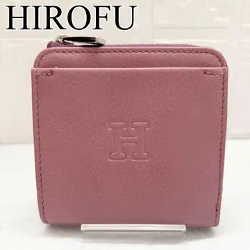 [레어 색상] HIROFU 플라티카 코인 케이스 컴팩트 지갑 가죽
