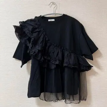 프리즈샵 프릴 티셔츠