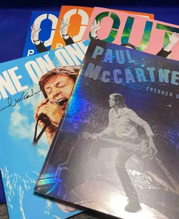 PAUL MCCARTNEY 5권 투어 팸플릿 2013~15, 17, 18