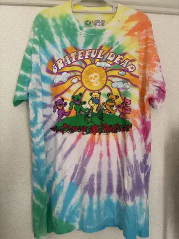 GRATEFUL DEAD 타이다이 티셔츠 L