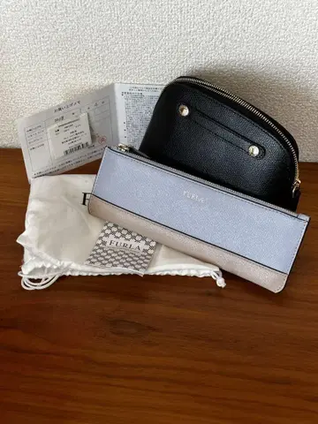 FURLA 프래그먼트 케이스 블랙