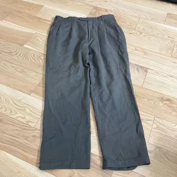 NAUTICA 울 100% 슬랙스 카키 36x32