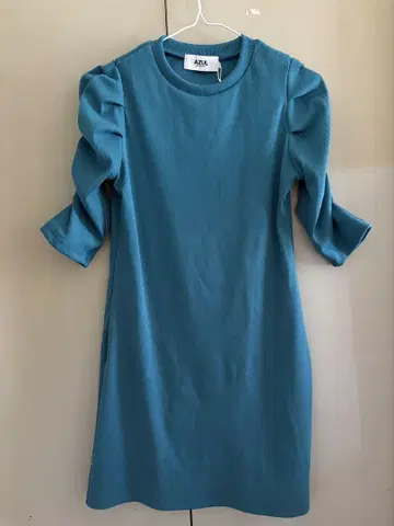AZUL by MOUSSY 틸 퍼프 슬리브 미니 원피스 S