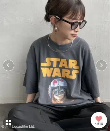 STAR WARS 프린트 티셔츠 M 미사용 새상품 완판
