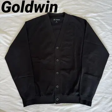 Goldwin 라이트 울 가디건 블랙