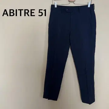 [ ABITRE 51 ] 남성용/슬랙스 팬츠/수트 팬츠/턱 있음